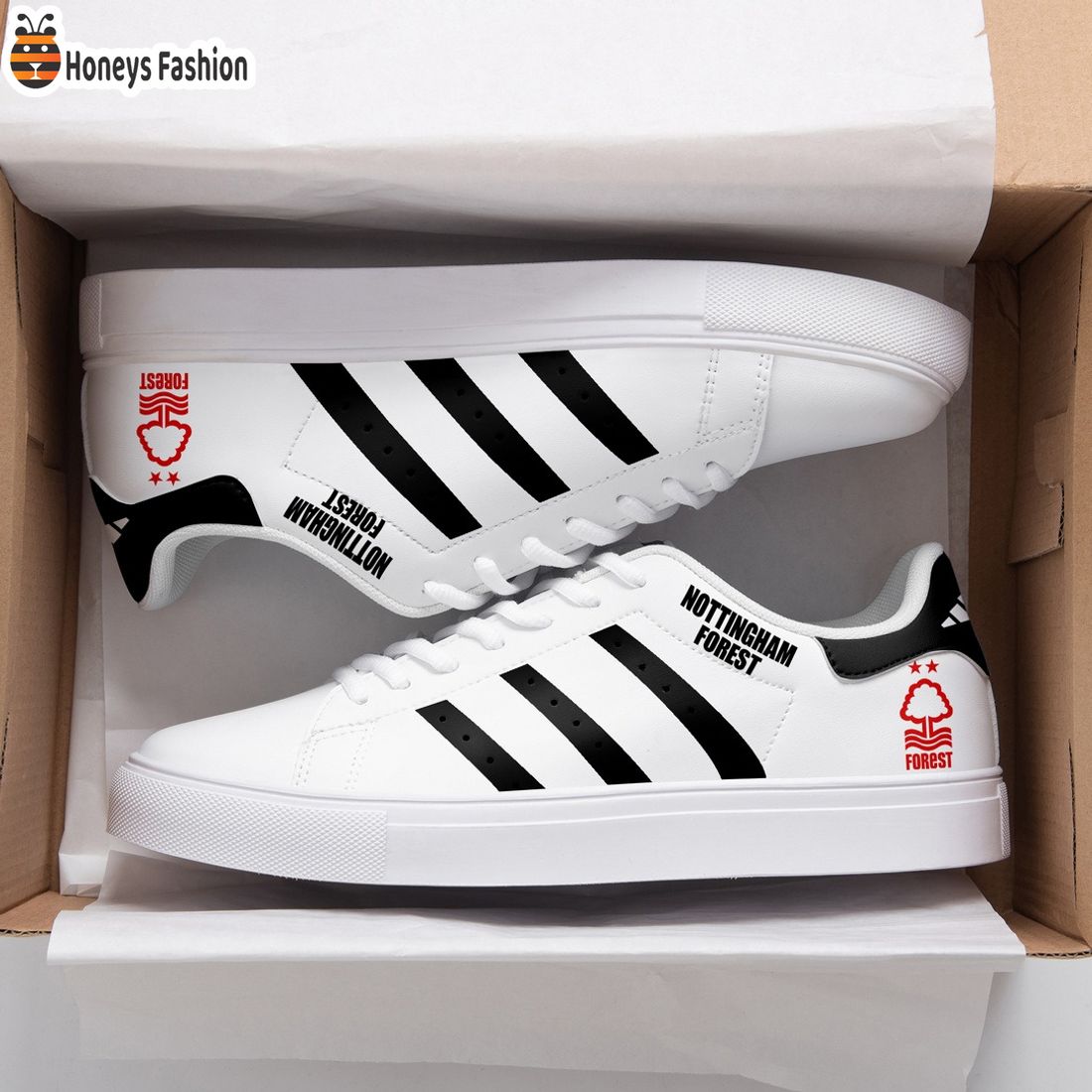 Nottingham Forest Adidas Stan Smith Trainers