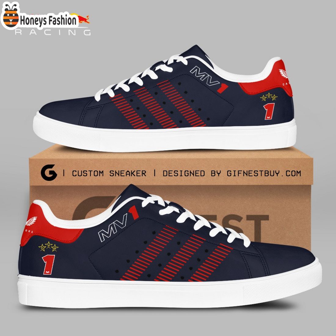 Red Bull Racing F1 Team Stan Smith Adidas Shoes