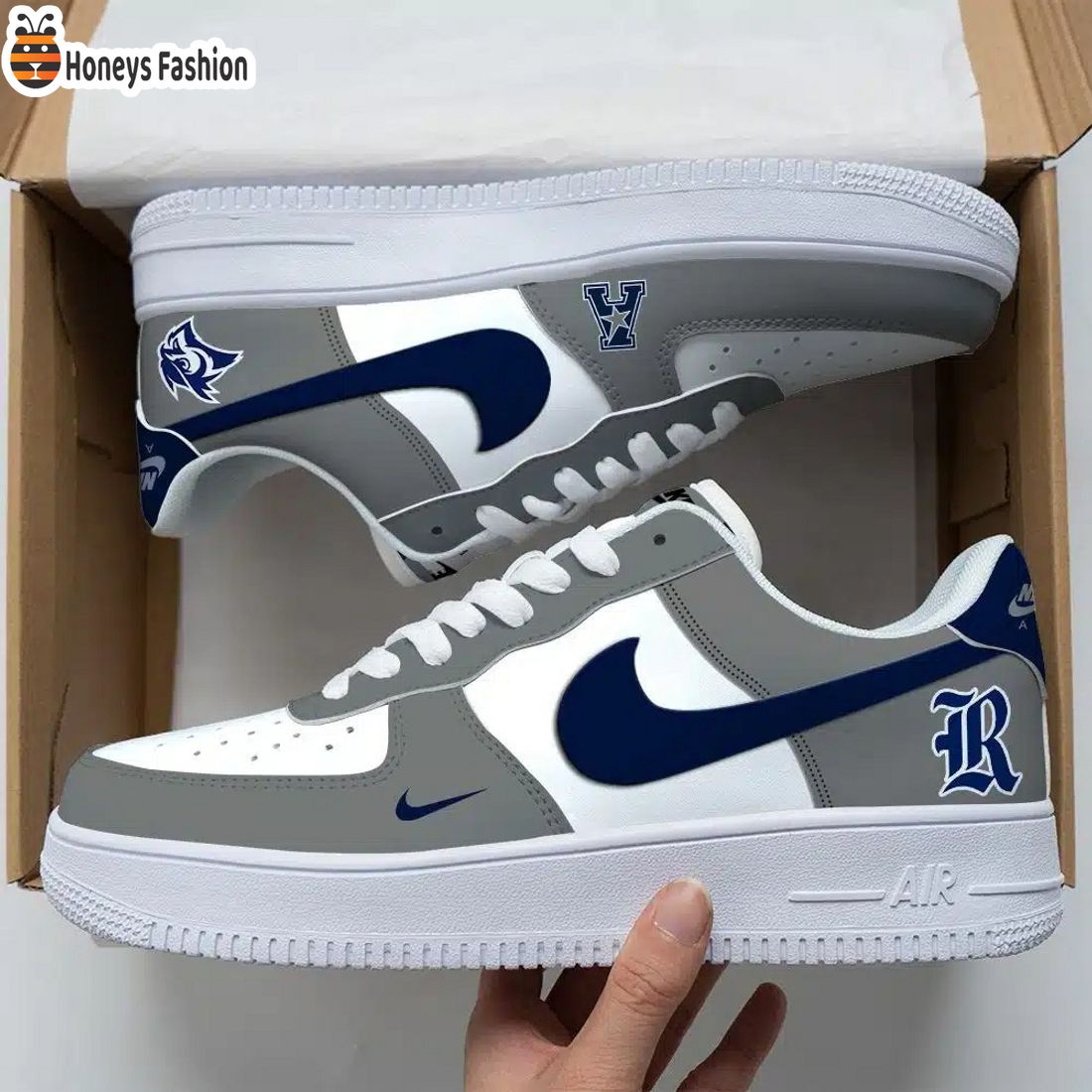 Rice Owls NCAA Air Force Custom Nike Air Force Sneaker