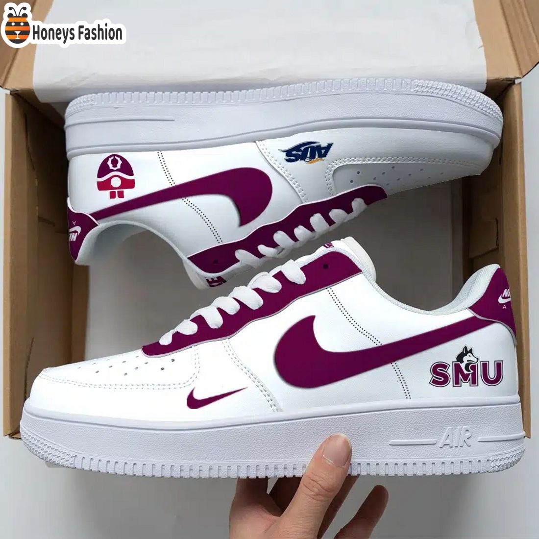 Saint Mary’s Huskies Air Force Custom Nike Air Force Sneaker