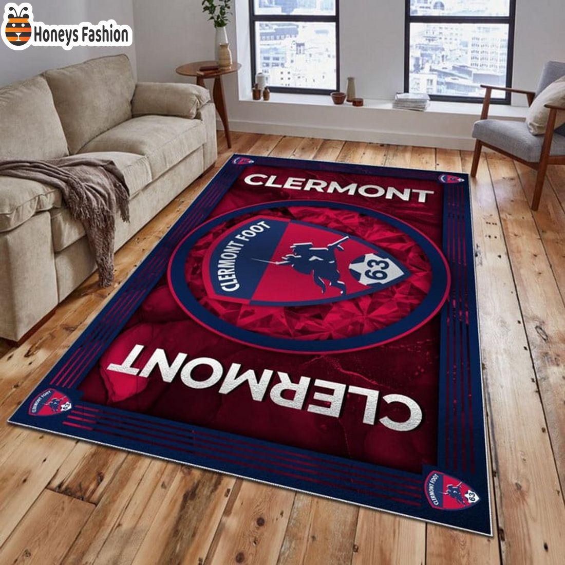 SELLER Clermont Foot Auvergne 63 Tapis