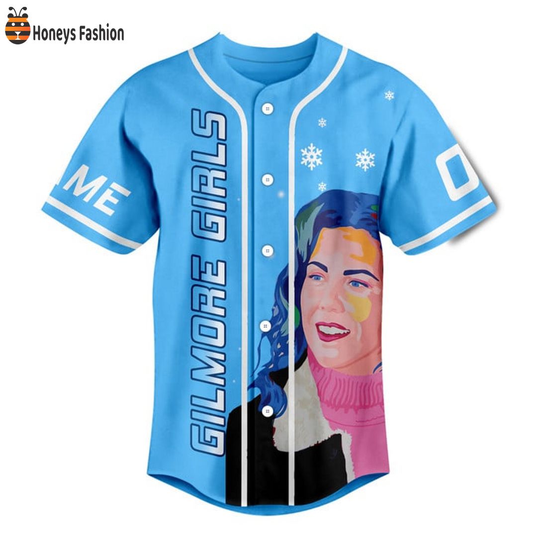 SELLER Gilmore Girls I Smell Snow Personalized Name Number Baseball Jersey