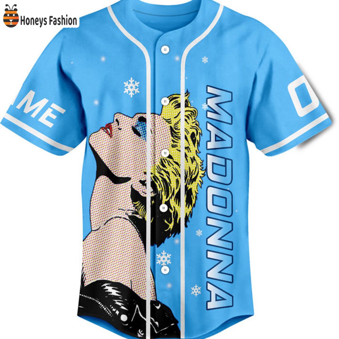SELLER Madonna I’m Material Girl Personalized Name Number Baseball Jersey