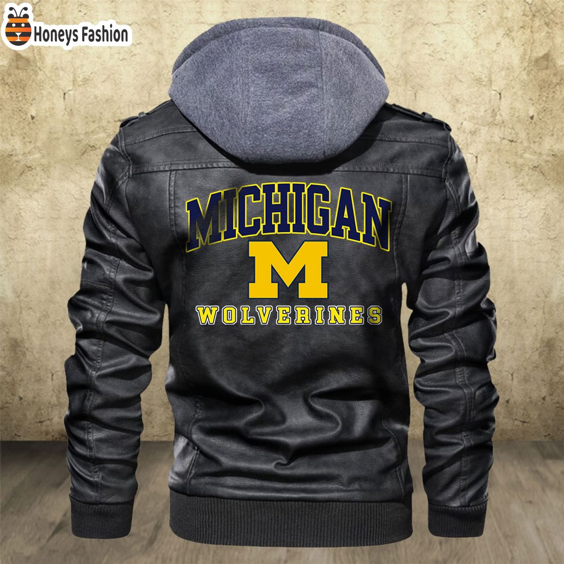 SELLER Michigan Wolverines NCAA Leather Jacket