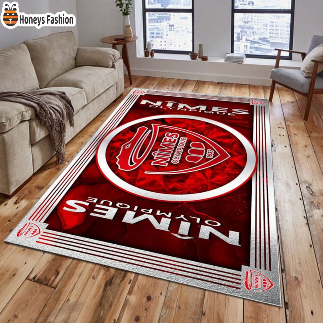 SELLER Nimes Olympique Tapis