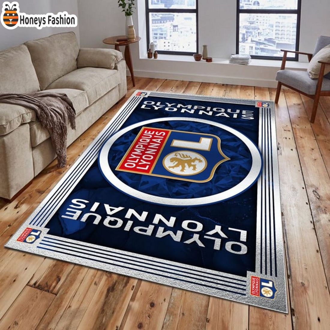 SELLER Olympique Lyonnais Tapis