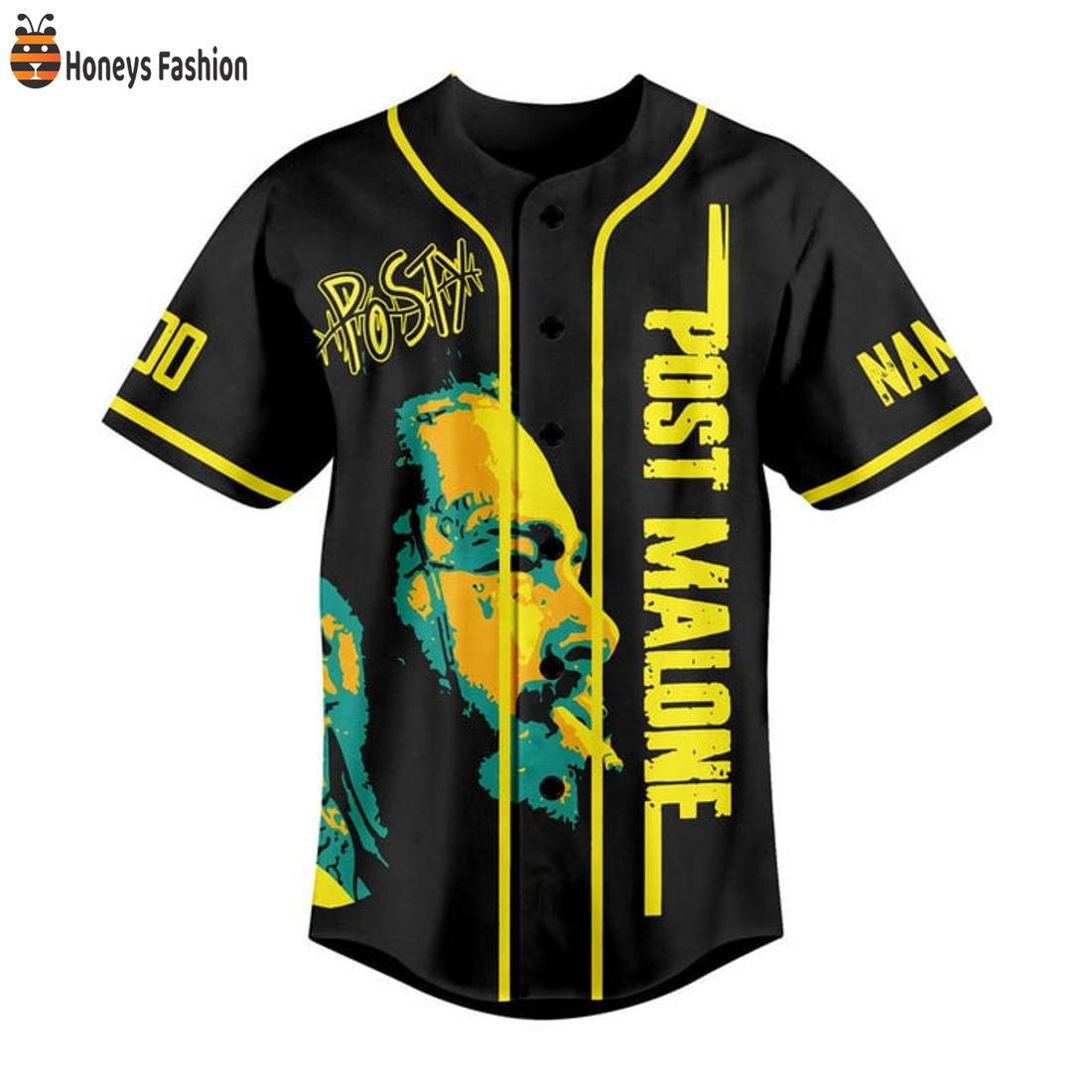 SELLER Post Malone Worked So Hard Forgot How To Vacation Baseball Jersey