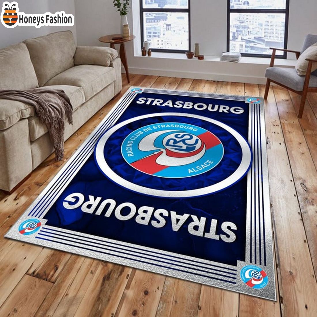 SELLER RC Strasbourg Alsace Tapis