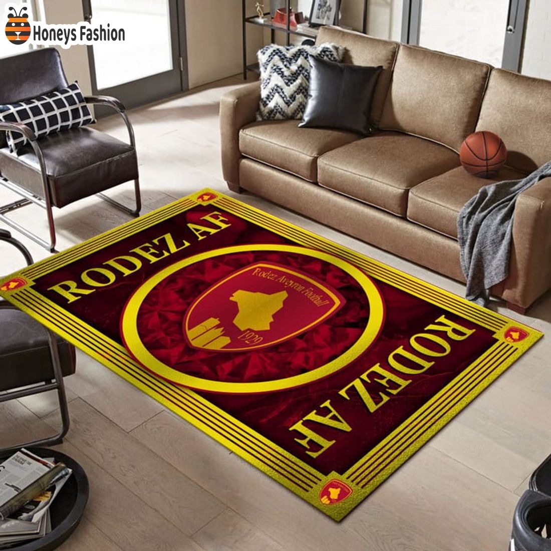 SELLER Rodez Aveyron Football Tapis