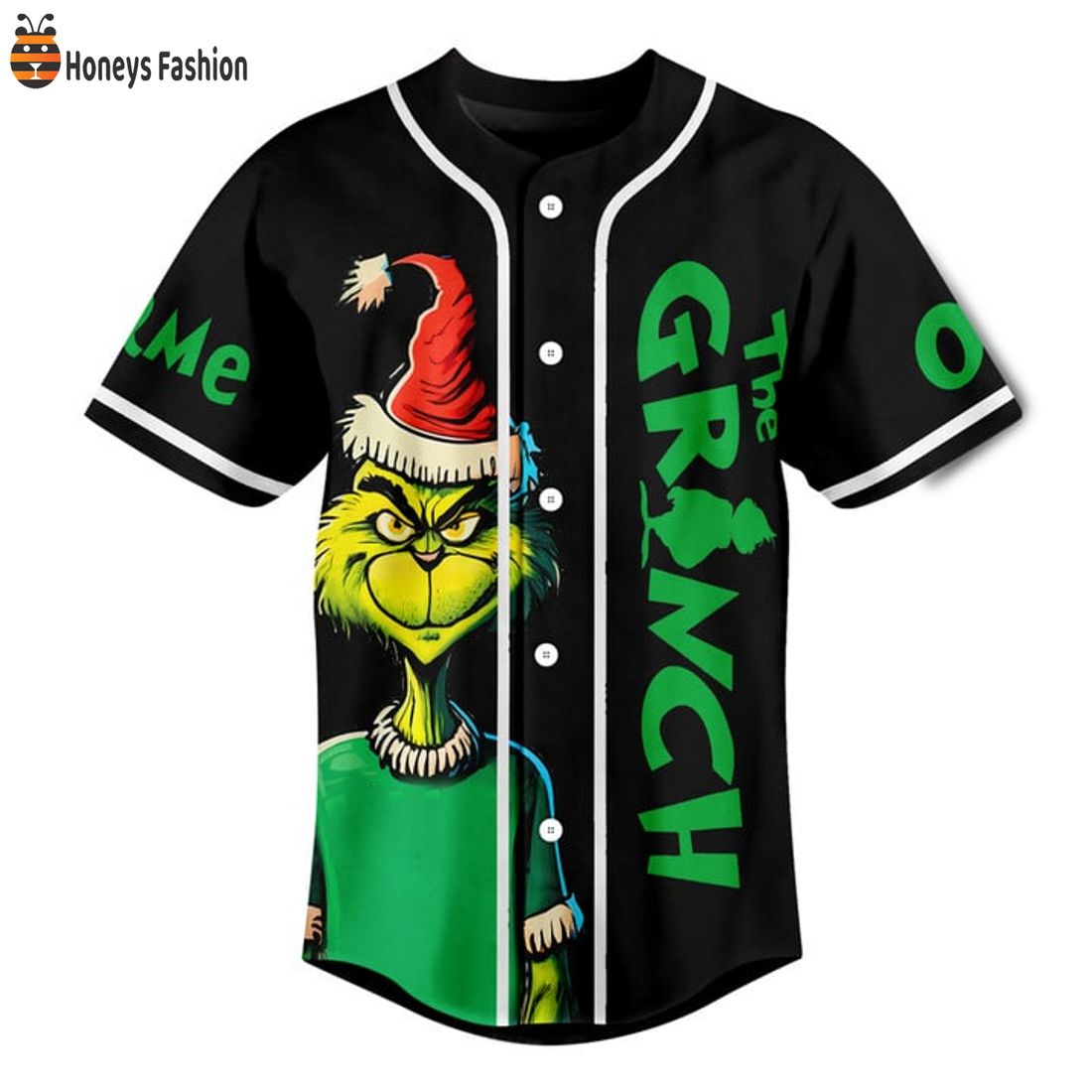 SELLER The Grinch This Is Me Being Personalized Name Number Baseball Jersey