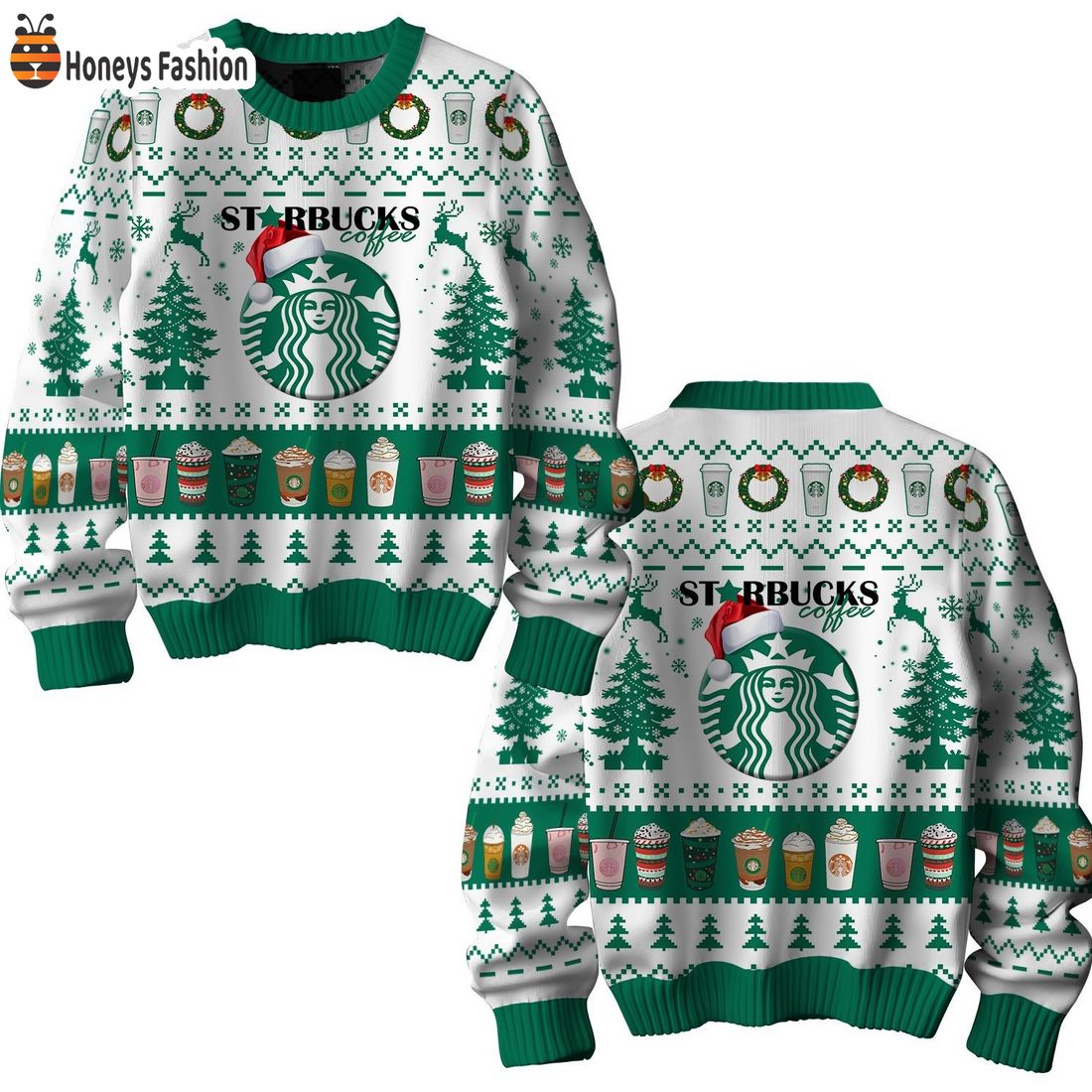 Starbucks Series Ugly Christmas Sweater