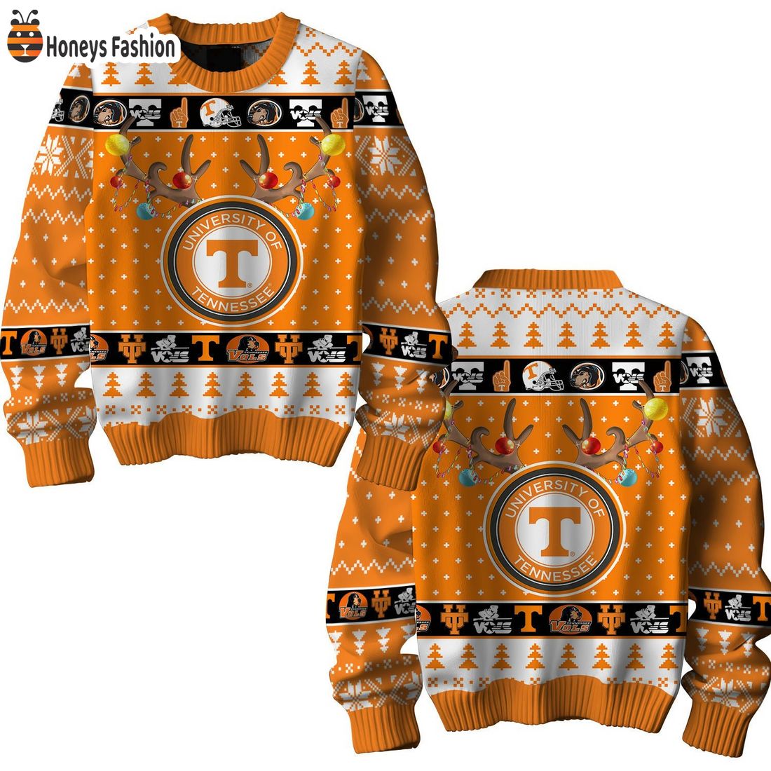 Tennessee Volunteers football NCAA Ugly Christmas Sweater