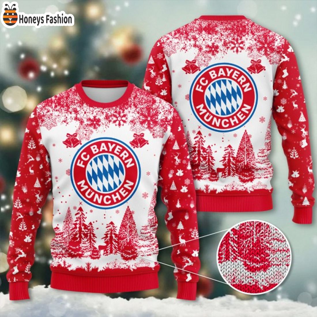 TOP Bayern Munchen Ugly Christmas Sweater