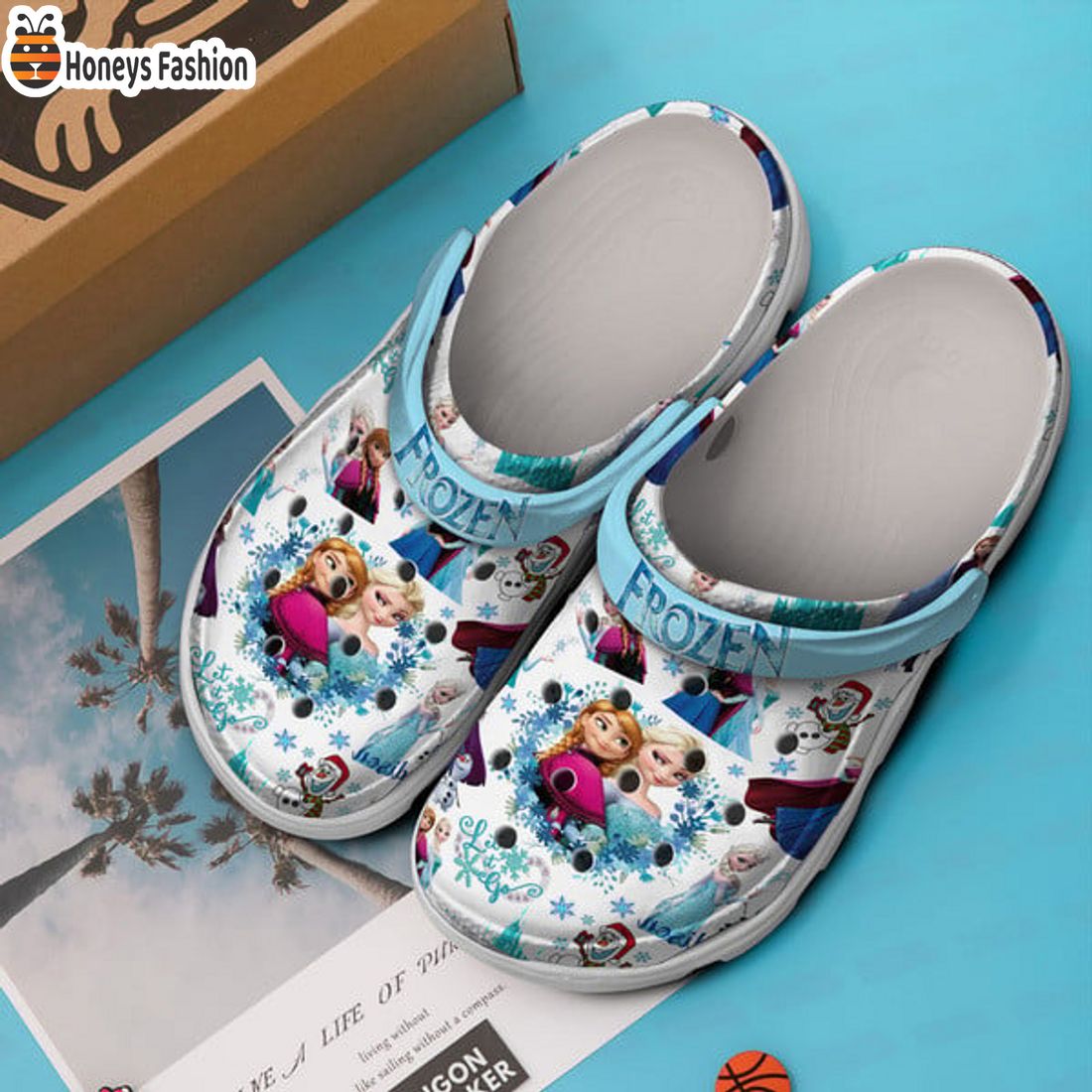 TOP Frozen Walt Disney Pictures Crocs Clog Shoes