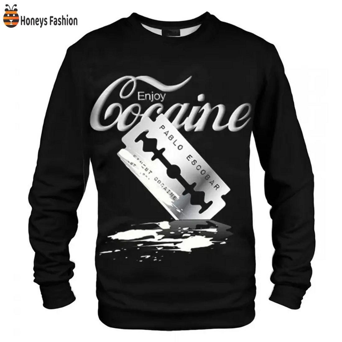 TOP Pablo Escobar Blow Enjoy Cocaine Sweatshirt