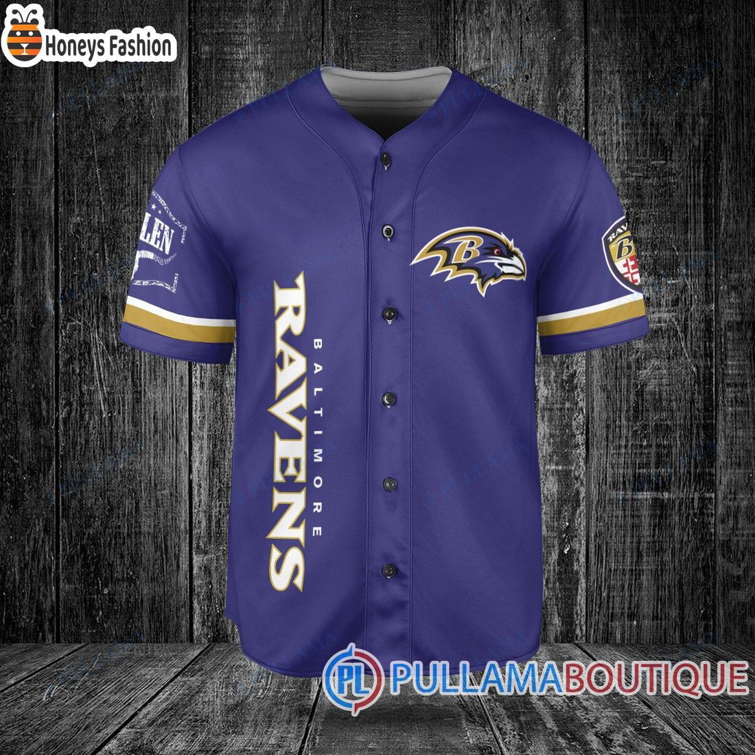 TOP SELLER Morgan Wallen Baltimore Ravens Custom Baseball Jersey
