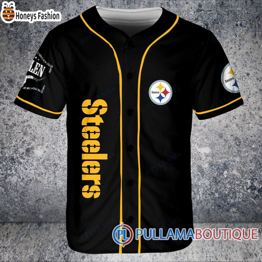 TOP SELLER Morgan Wallen Pittsburgh Steelers Custom Baseball Jersey