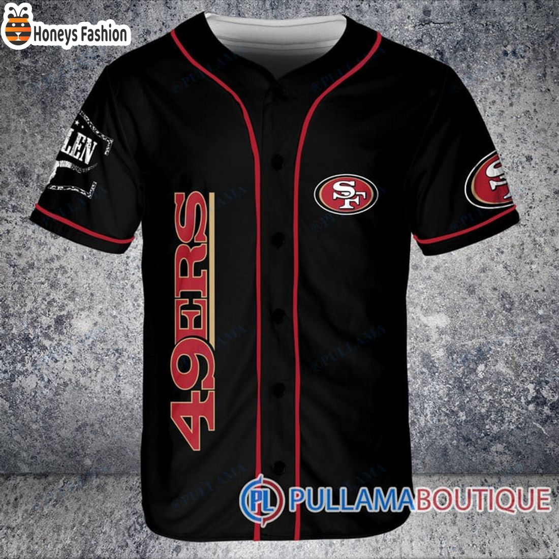 TOP SELLER Morgan Wallen San Francisco 49ers Custom Baseball Jersey