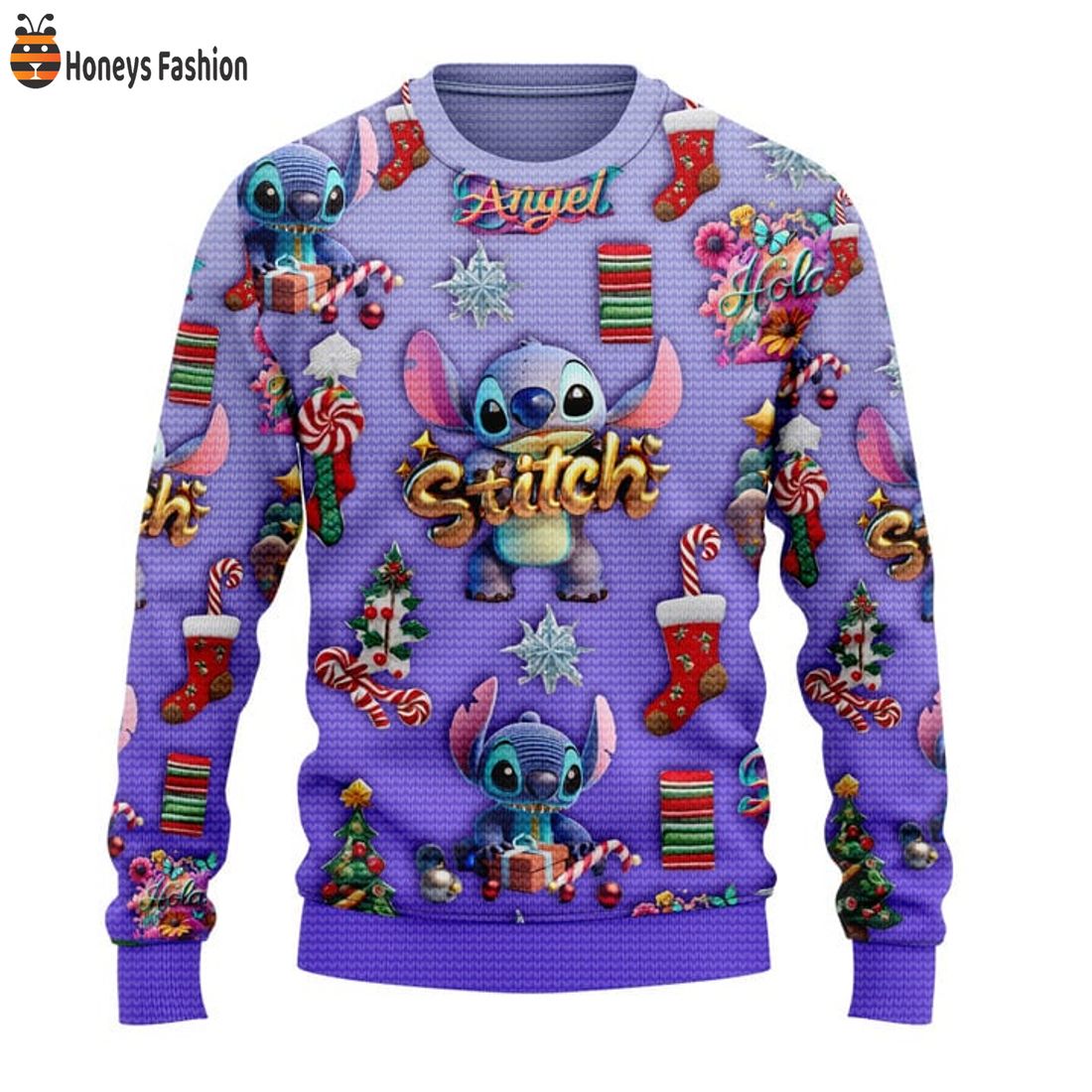 TOP Stitch Christmas Decorations Ugly Christmas Sweater