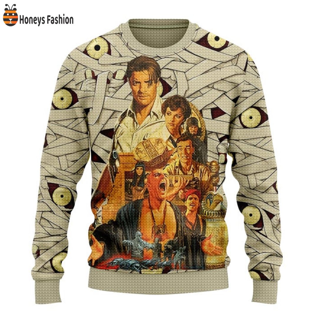 TOP The Mummy 1999 Ugly Christmas Sweater