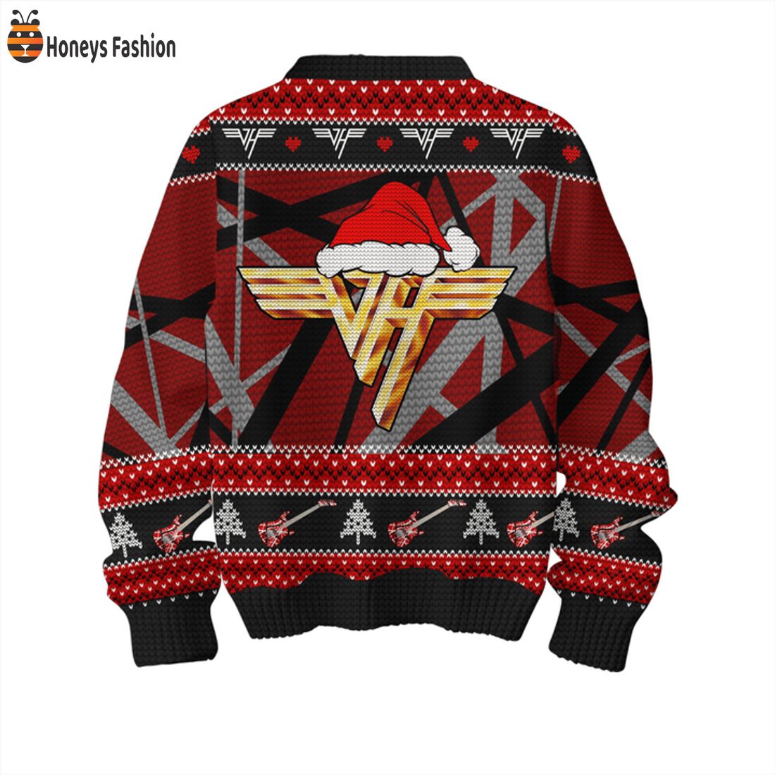 TOP Van Halen Might As Well Jump Go Ahead Ugly Christmas Sweater
