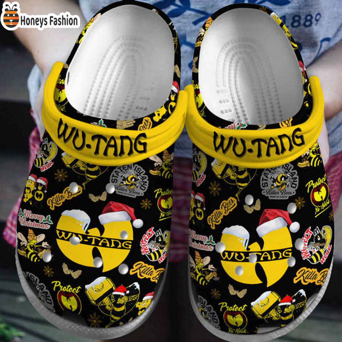 TOP Wu Tang Clan Killa Beer Crocs Clog Shoes