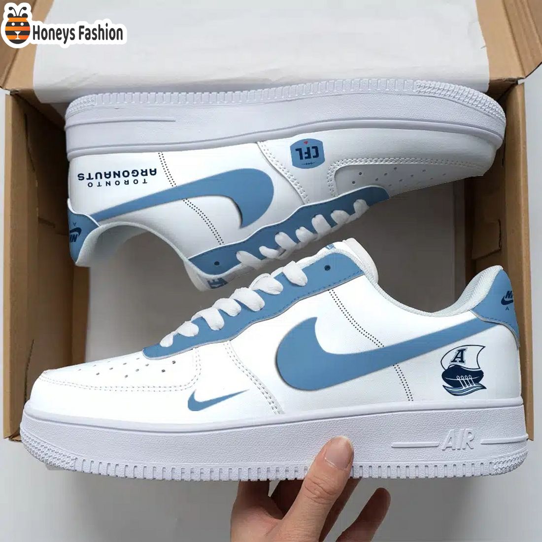 Toronto Argonauts Air Force Custom Nike Air Force Sneaker