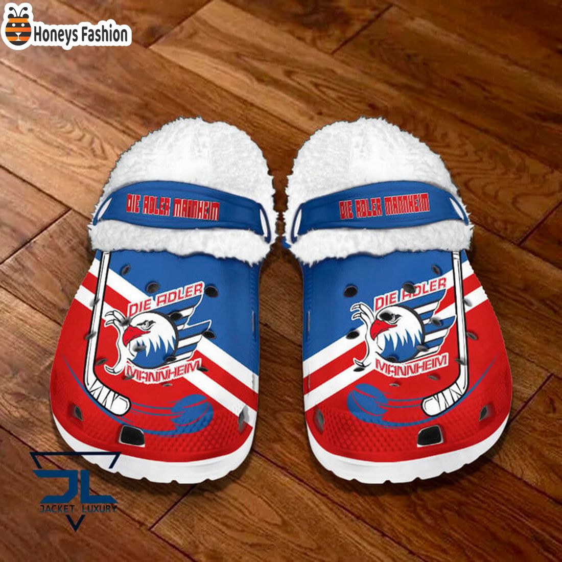 TRENDING Adler Mannheim DEL Krokodile Fleece Crocs