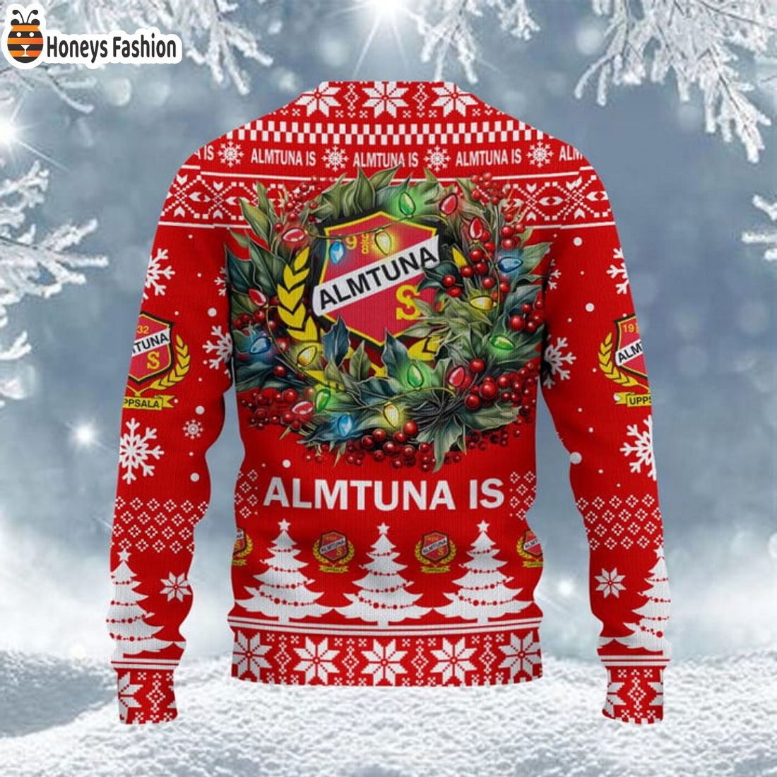 TRENDING Almtuna IS SHL & HockeyAllsvenskan Ugly Christmas Sweater