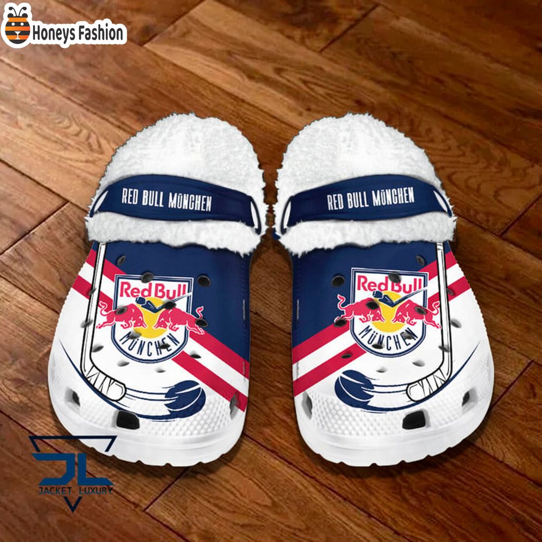 TRENDING EHC Red Bull Munchen DEL Krokodile Fleece Crocs