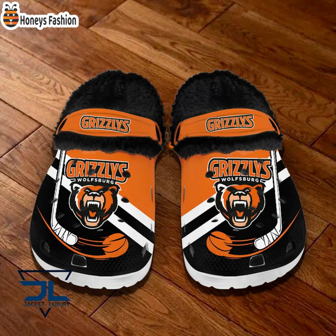 TRENDING Grizzlys Wolfsburg DEL Krokodile Fleece Crocs