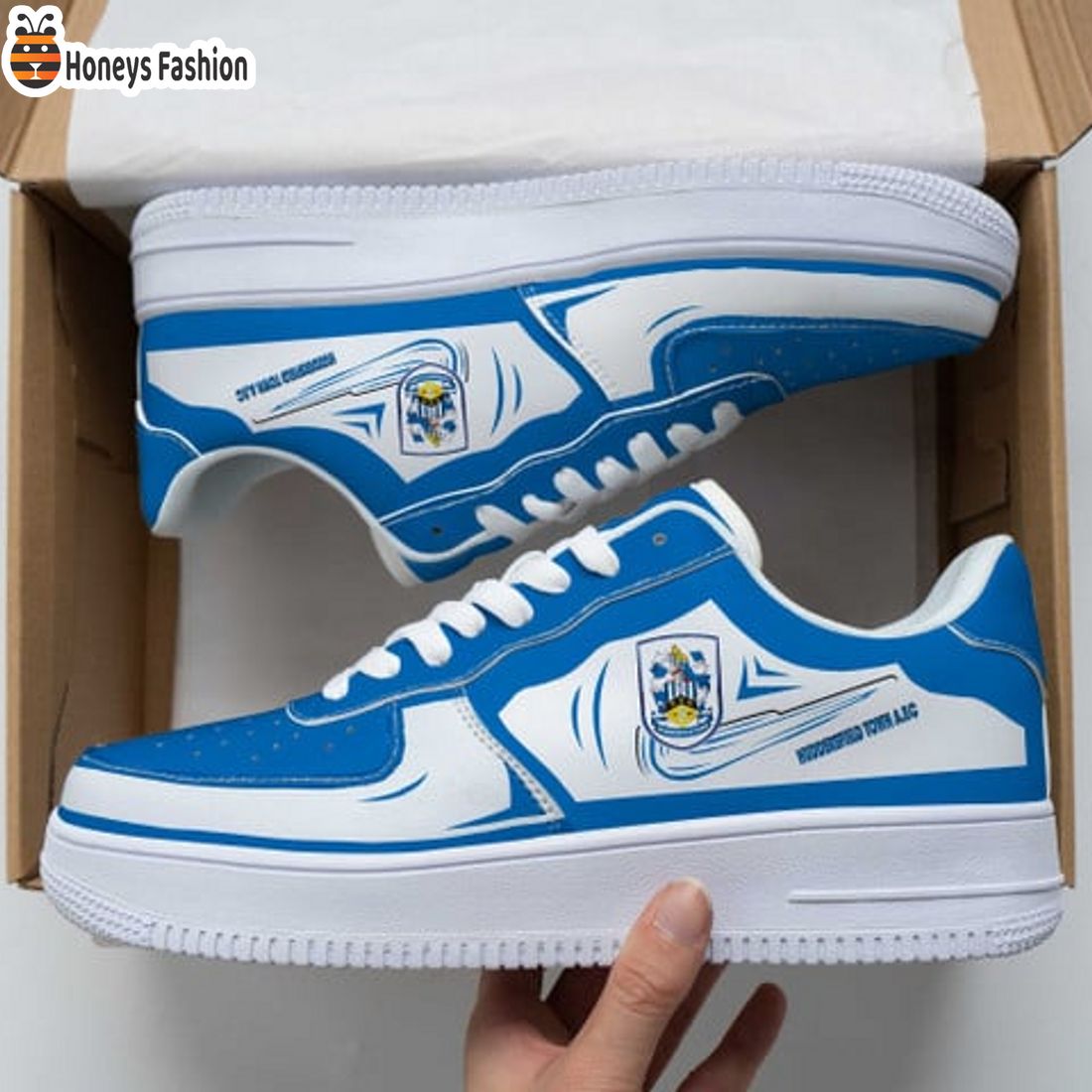 TRENDING Huddersfield Town A.FC EFL Championship Nike Air Force 1 Sneakers