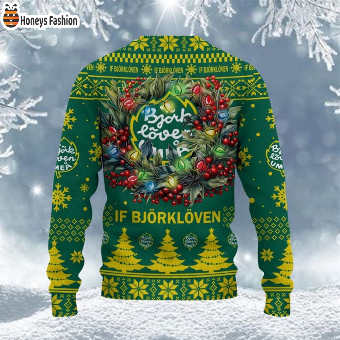 TRENDING IF Björklöven SHL & HockeyAllsvenskan Ugly Christmas Sweater