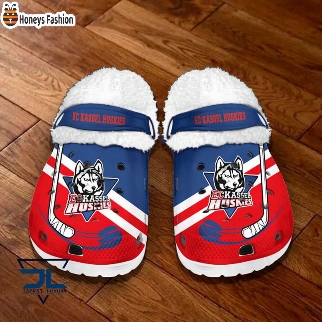 TRENDING Kassel Huskies DEL Krokodile Fleece Crocs