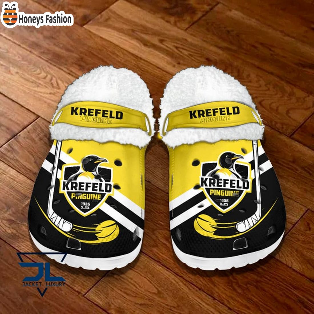 TRENDING Krefeld Pinguine DEL Krokodile Fleece Crocs