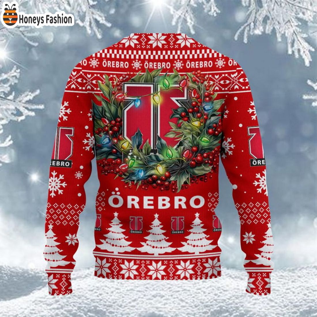 TRENDING Orebro HK SHL & HockeyAllsvenskan Ugly Christmas Sweater