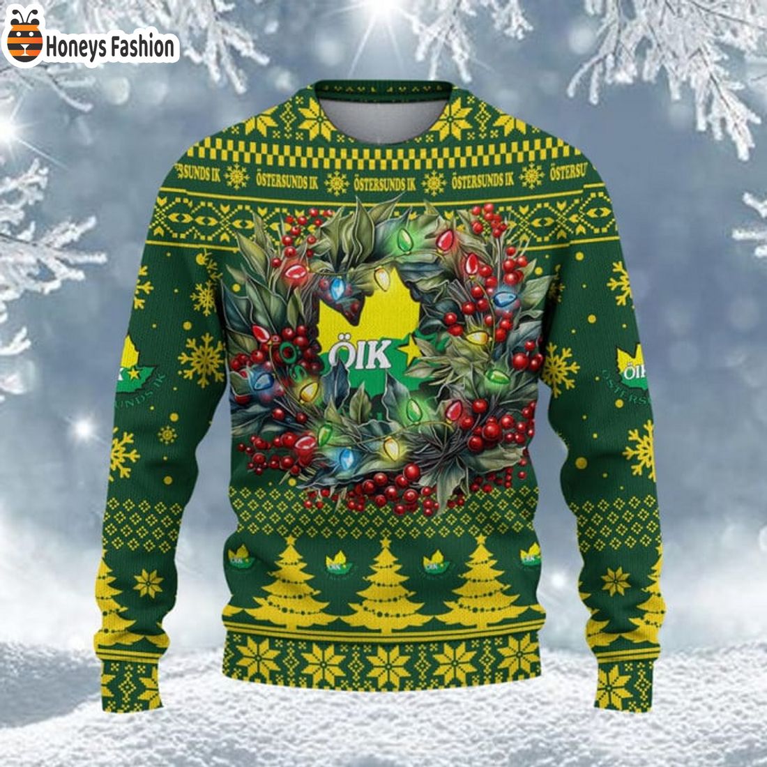 TRENDING Ostersunds IK SHL & HockeyAllsvenskan Ugly Christmas Sweater