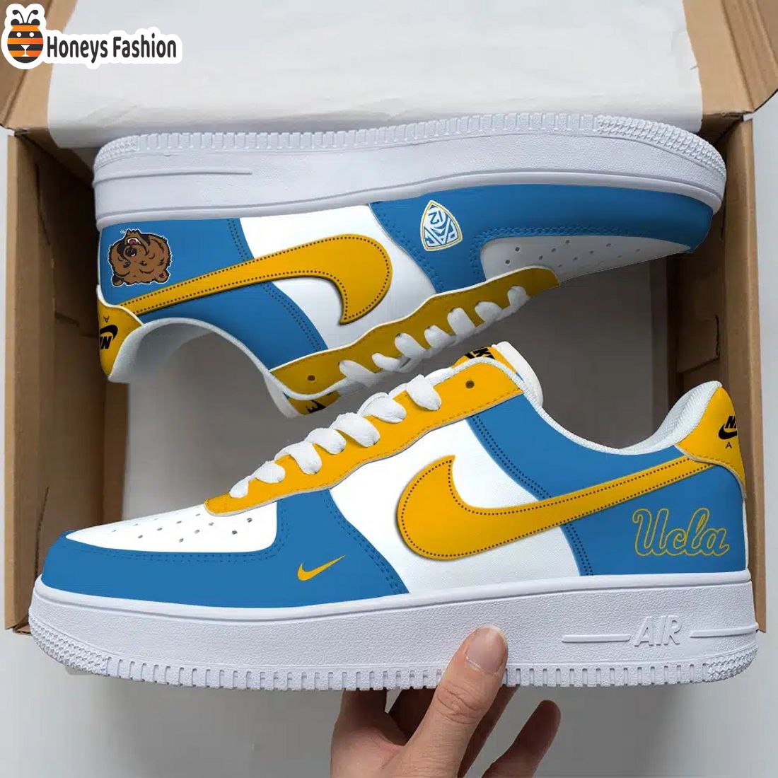 UCLA Bruins Air Force Custom Nike Air Force Sneaker