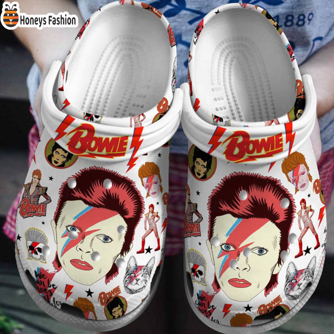 BEST SELLER David Bowie We Can Be Heroes Crocs Clog Shoes