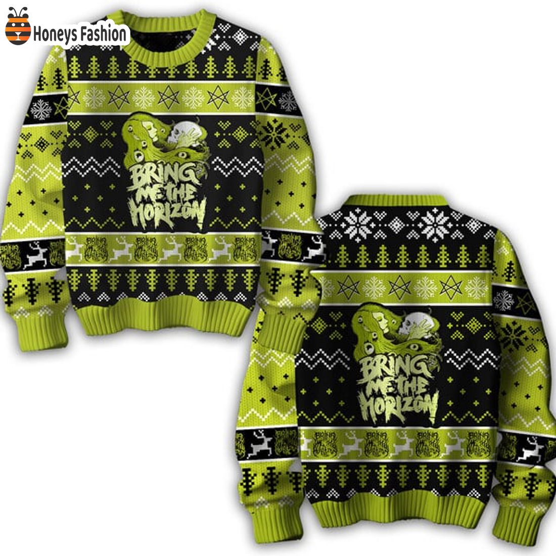 Bring Me the Horizon Rock Band Ugly Sweater