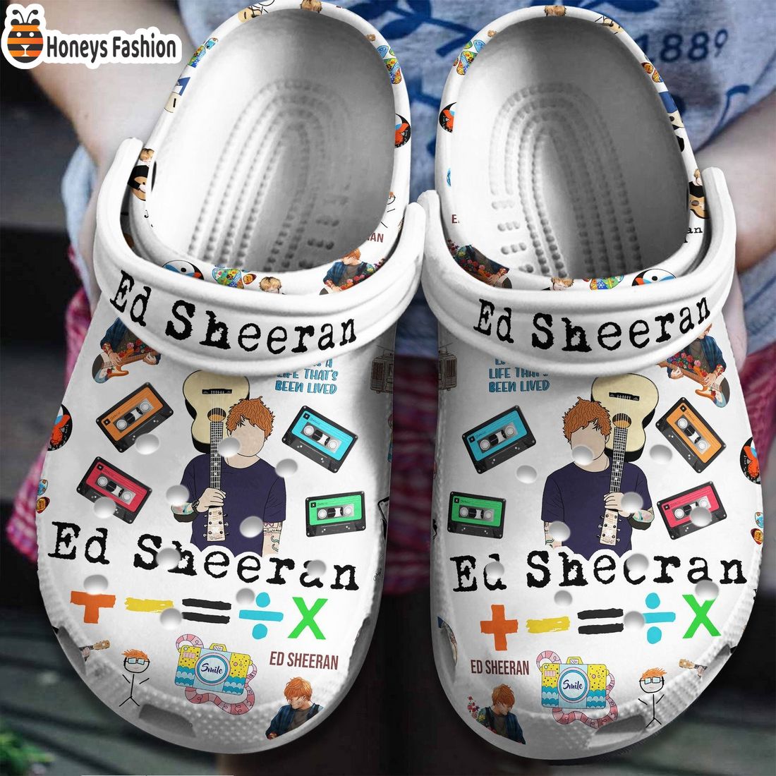 Ed Sheeran Supermarket Flowers Crocs Clogs Shoes