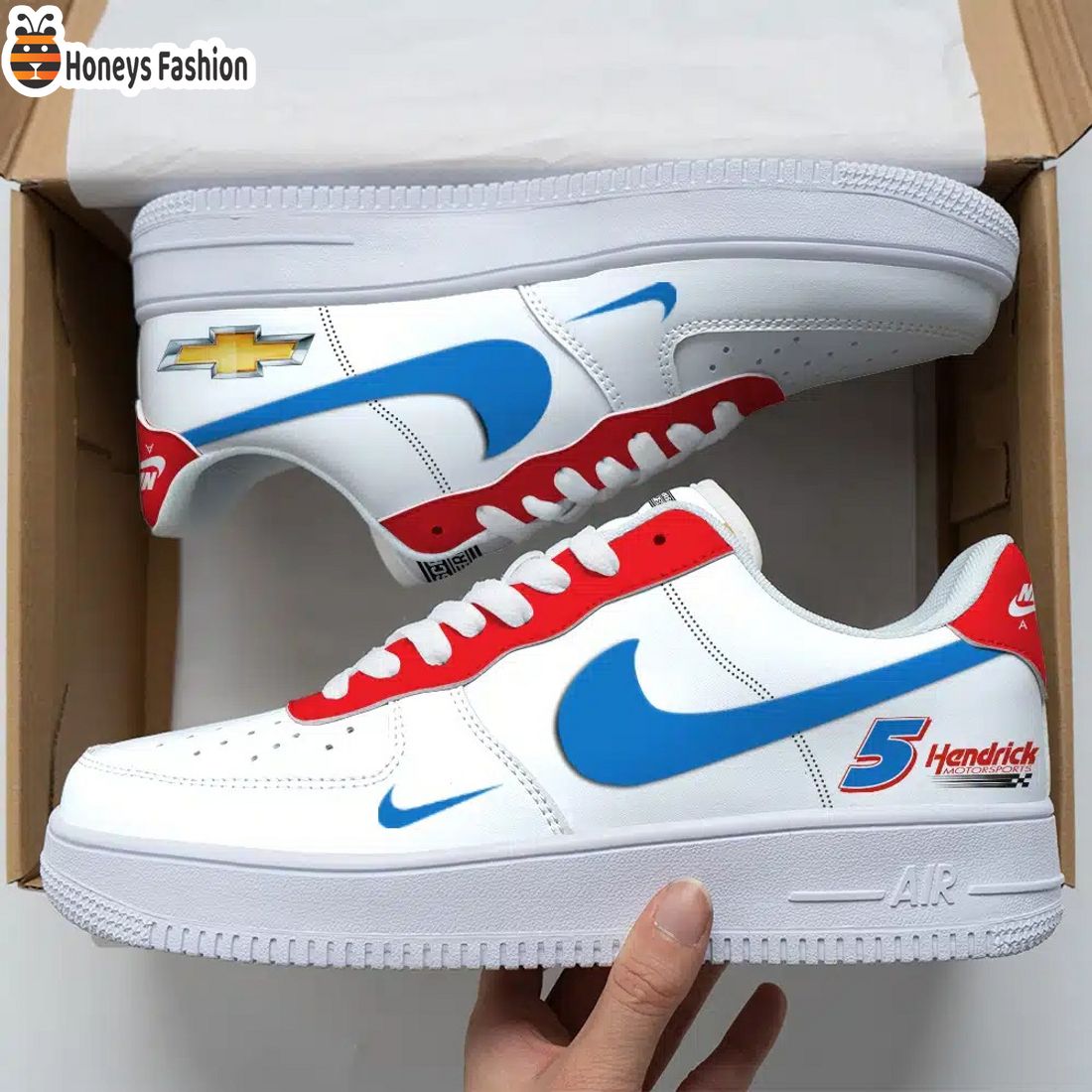 Hendrick Motorsports Chevrolet Air Force Custom Nike Air Force Sneaker