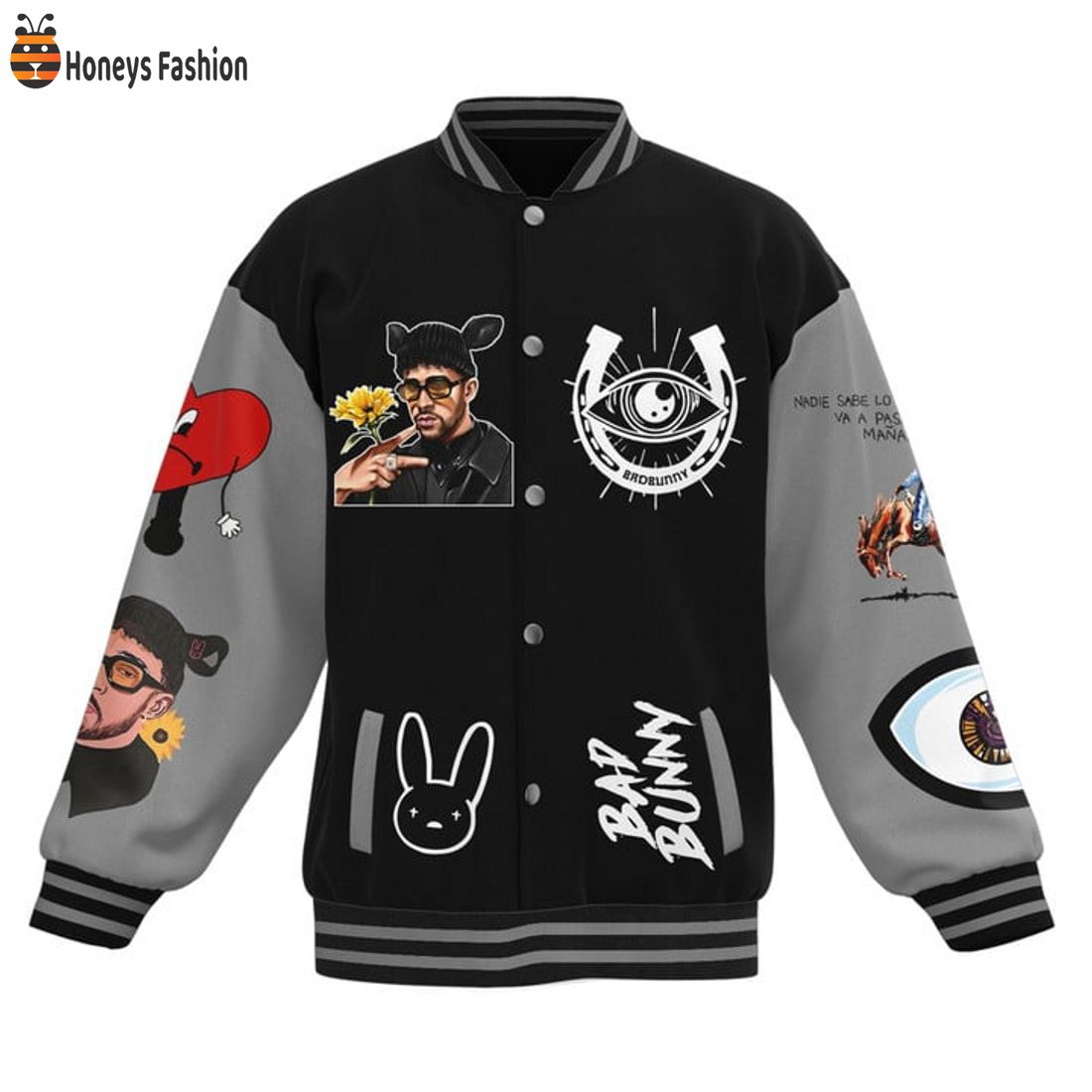 HOT Bad Bunny The Most Wanted Tour Baseball Jacket