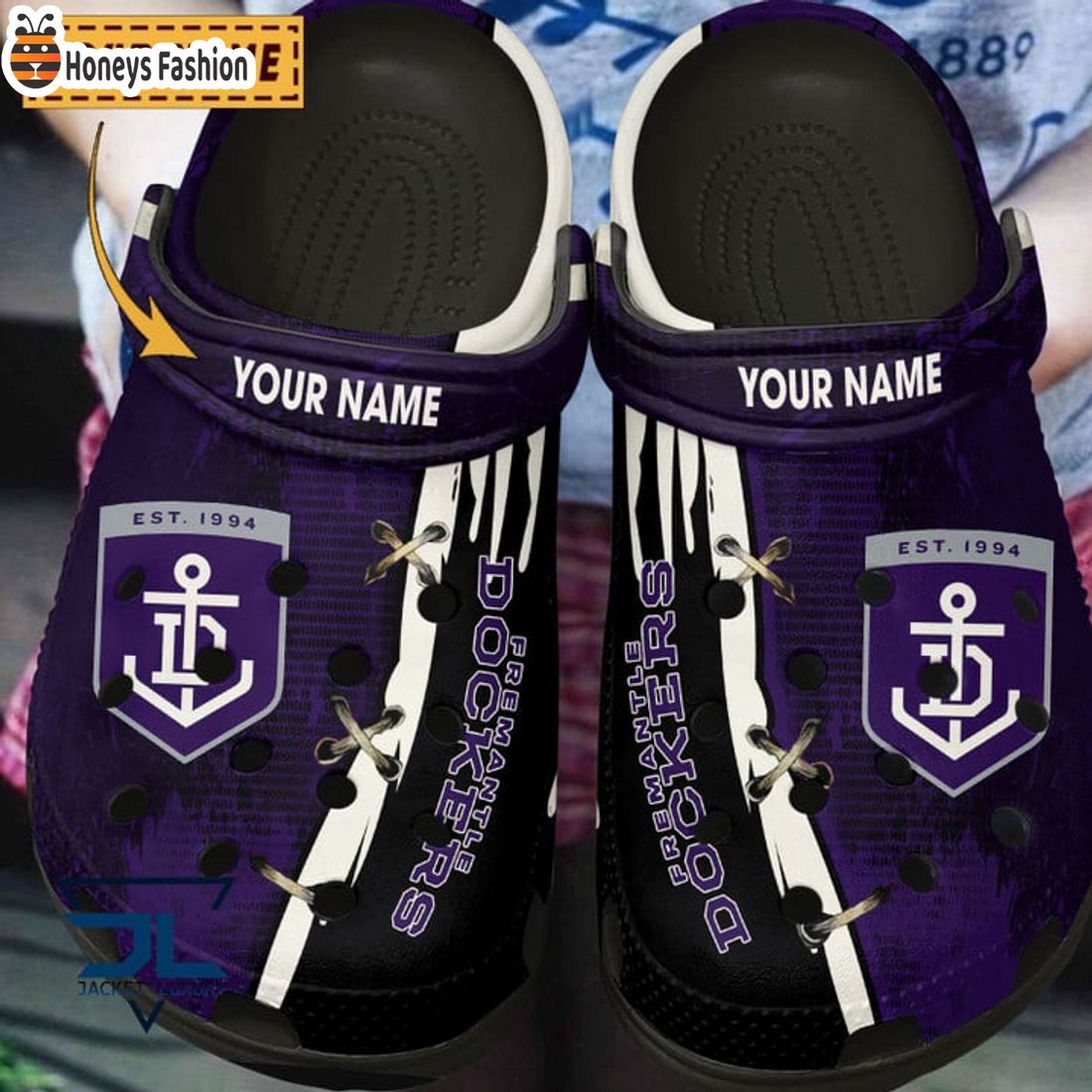 HOT Fremantle Football Club Custom Name Crocs Clog Shoes