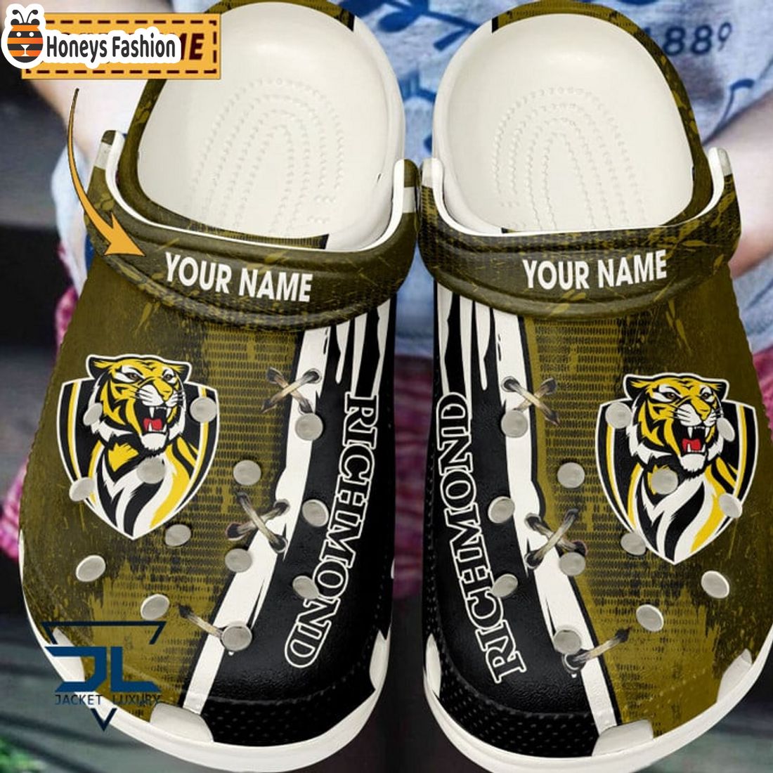 HOT Richmond Football Club Custom Name Crocs Clog Shoes