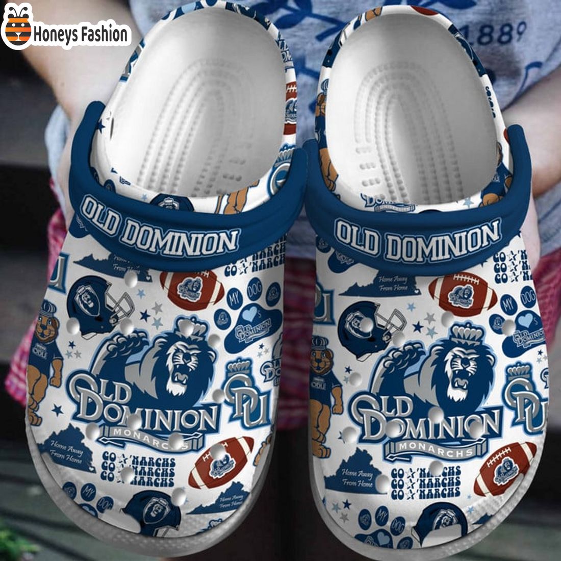 HOT TRENDING Old Dominion Monarchs Home Away From Home Crocs Clog Shoes