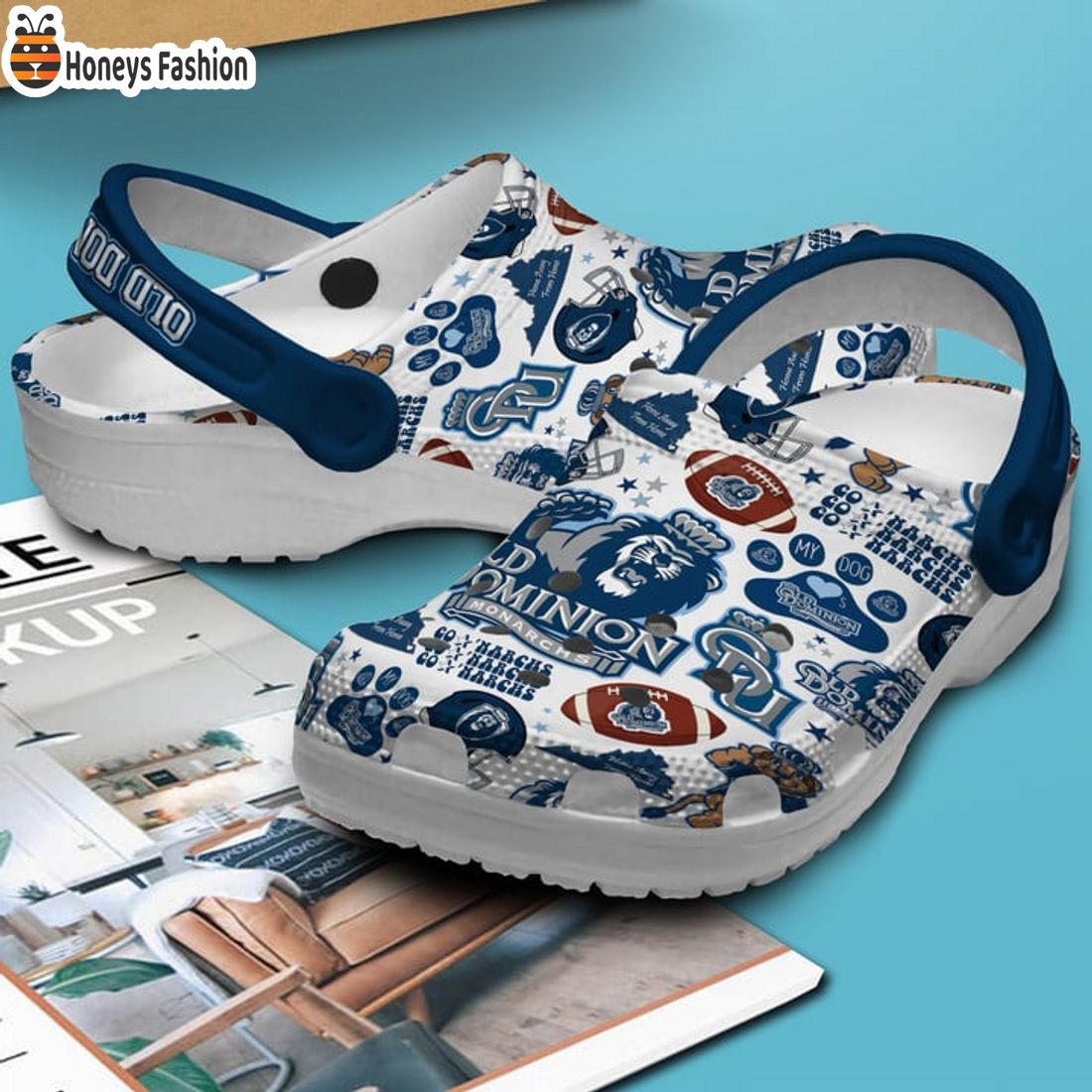 HOT TRENDING Old Dominion Monarchs Home Away From Home Crocs Clog Shoes