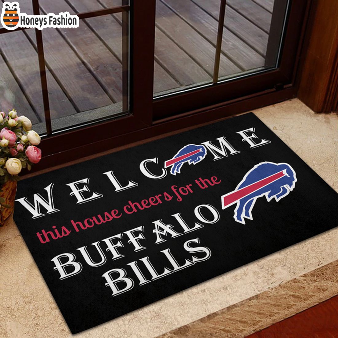 HOT Welcome This House Cheers For The Buffalo Bills Doormat