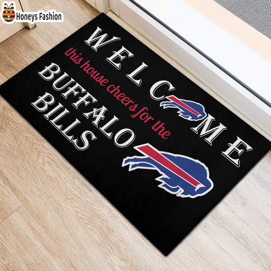 HOT Welcome This House Cheers For The Buffalo Bills Doormat