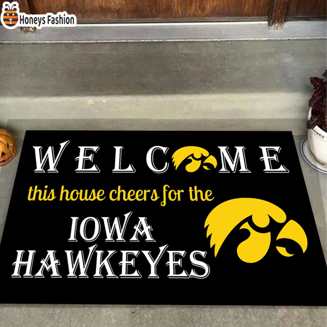 HOT Welcome This House Cheers For The Kansas City Chiefs Doormat